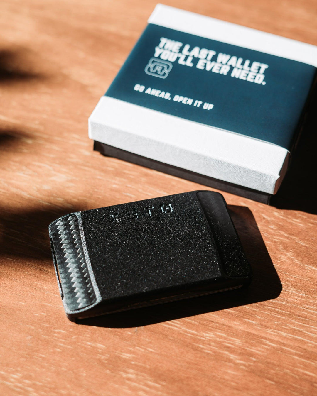 The XSTO Wallet • 100% Metal • Manufactured in the USA – AKEENi