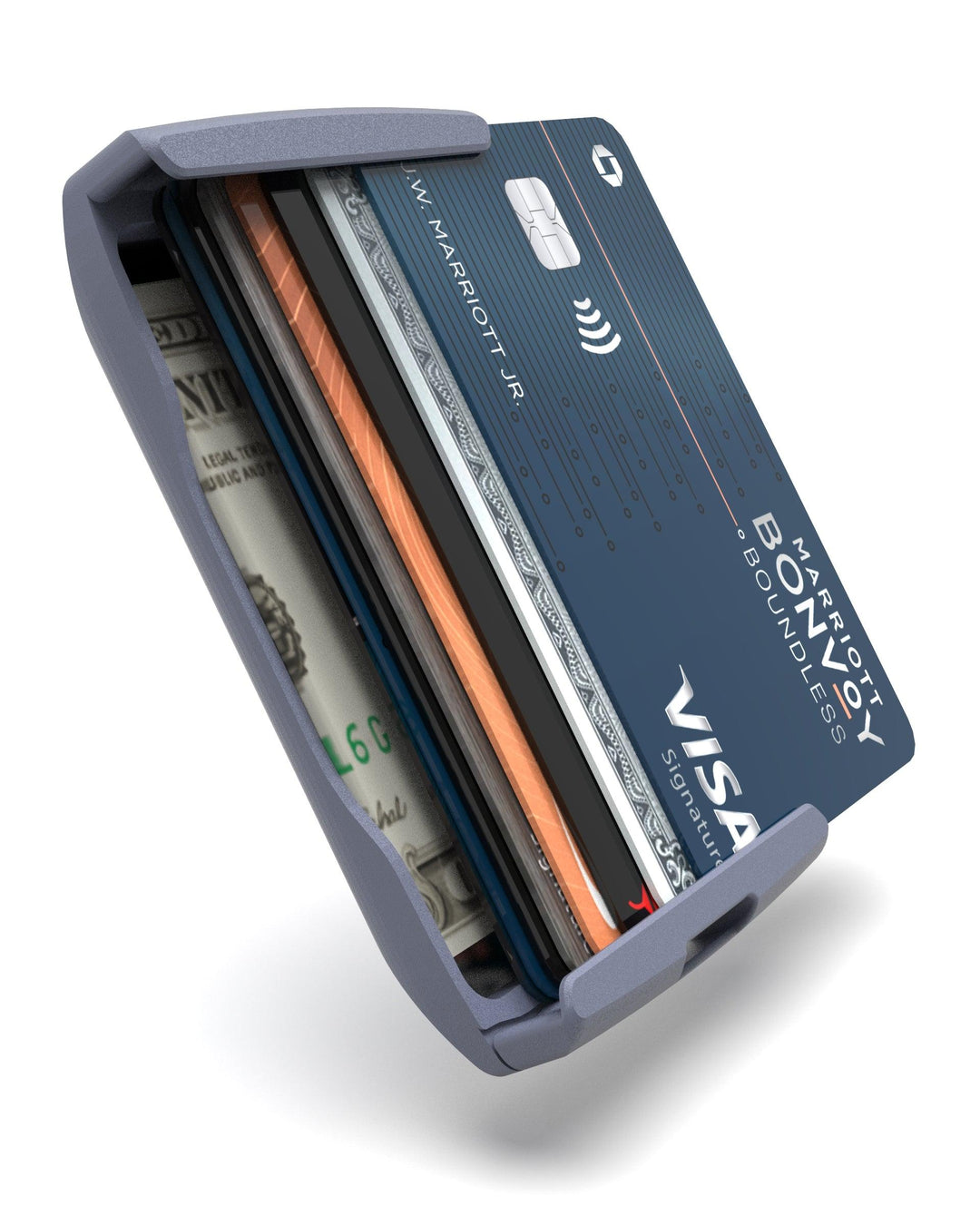 XSTO Wallet 10 Card フロストホワイト ミニマリスト財布 Amazon | XSTO 財布 カーボンファイバー バンドル - メタル